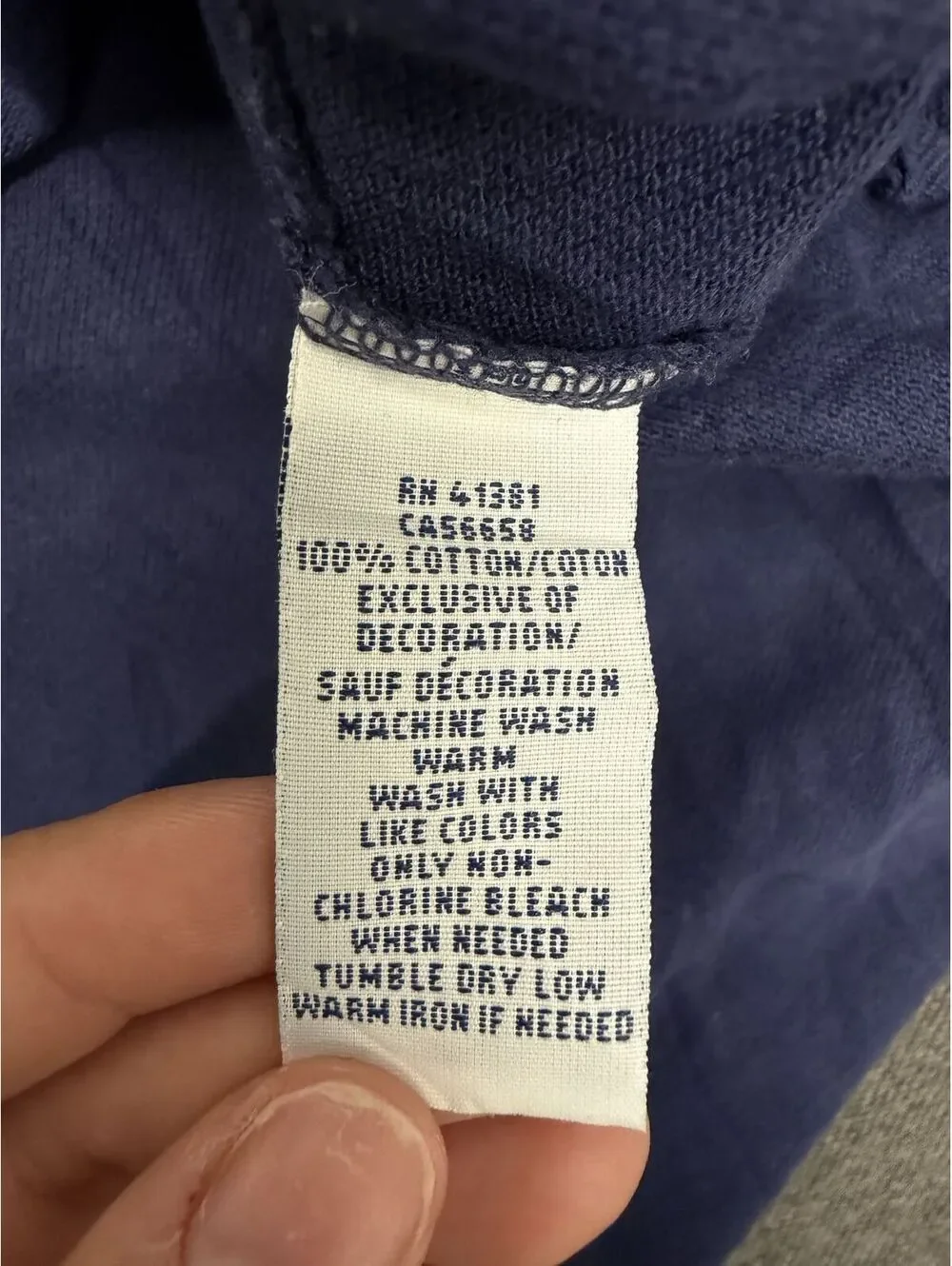 Polo Ralph Lauren Classic Fit Navy Blue Cotton Polo Shirt XL